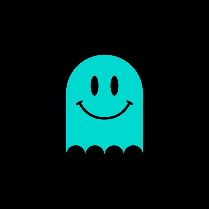 A cyan Fast Ghost logo.
